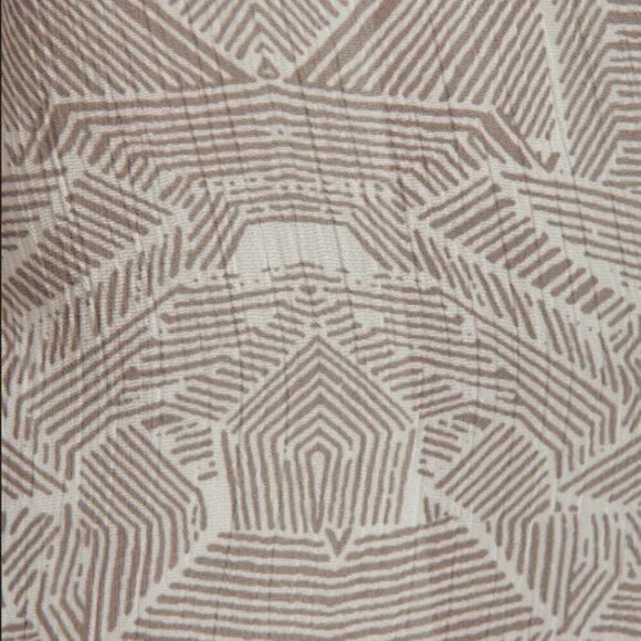 💕ANINE BING💕 Geometric Print Mini Dress ~ Charcoal XS